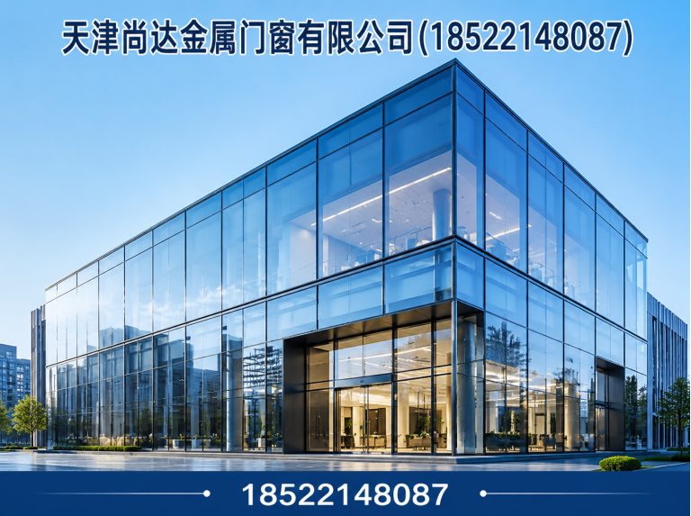 河西区玻璃幕墙展示图